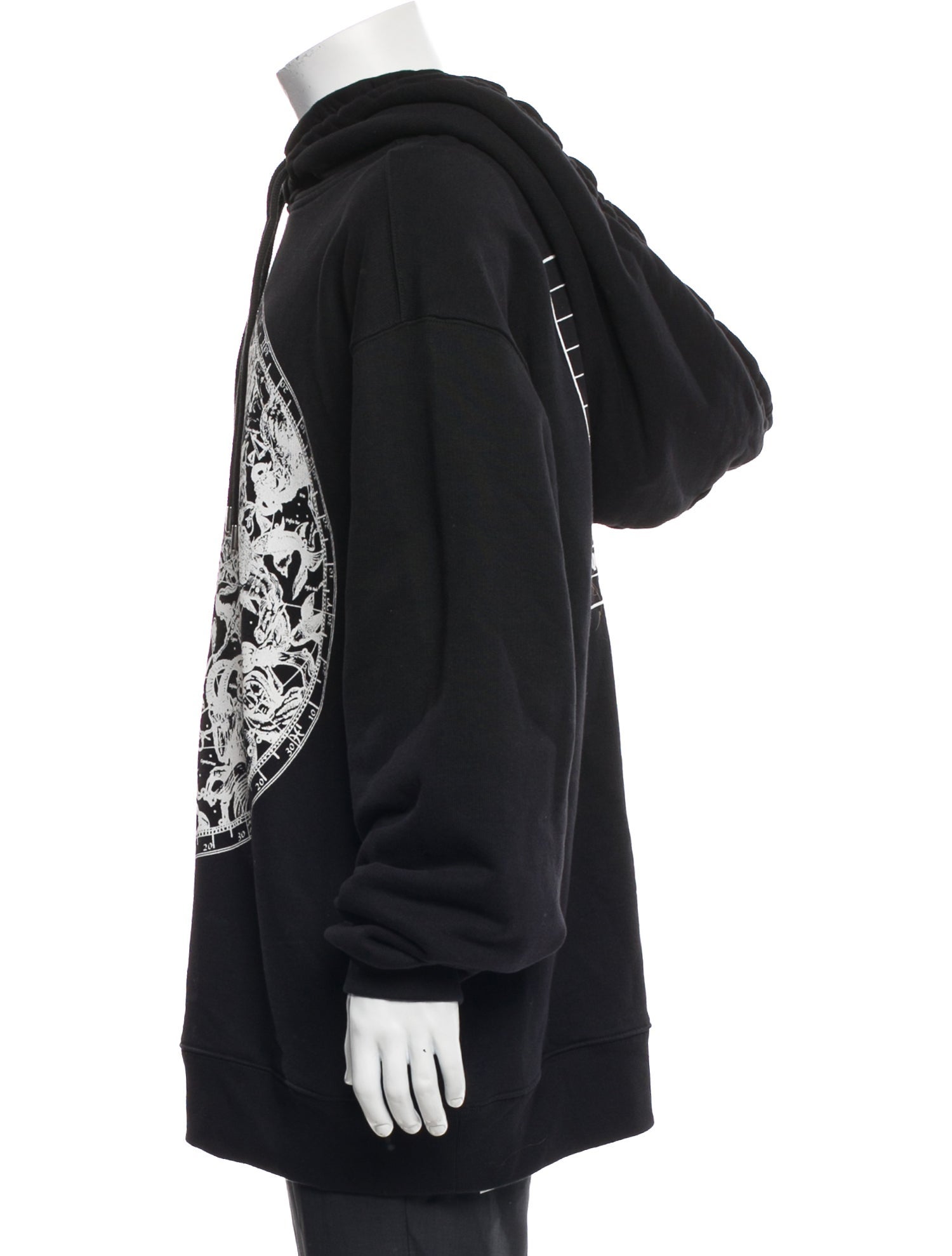 Dries Van Noten Printed Crew Neck Hoodie