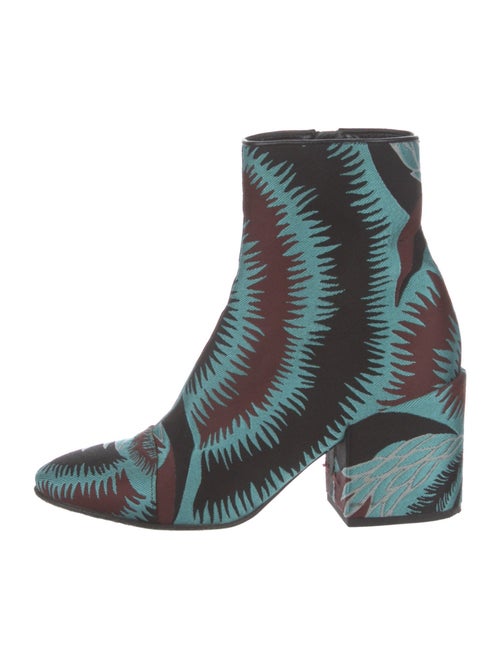 Dries Van Noten Printed Sock Boots