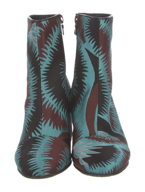 Dries Van Noten Printed Sock Boots