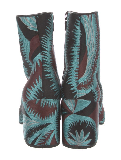 Dries Van Noten Printed Sock Boots