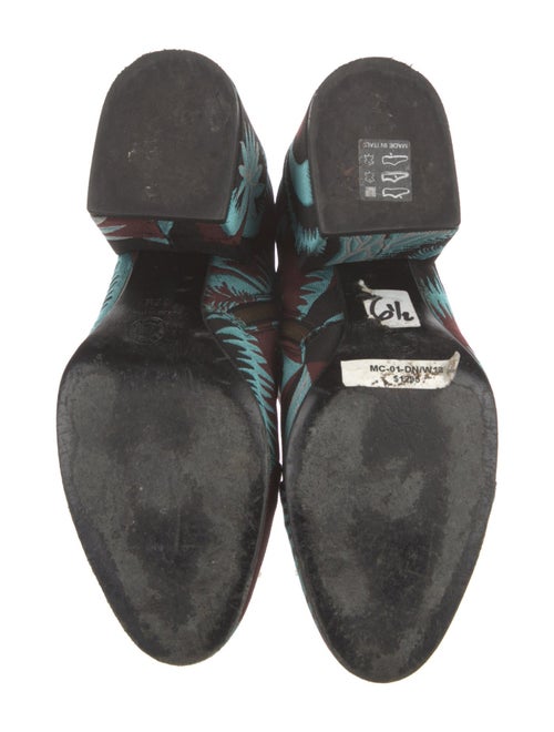 Dries Van Noten Printed Sock Boots