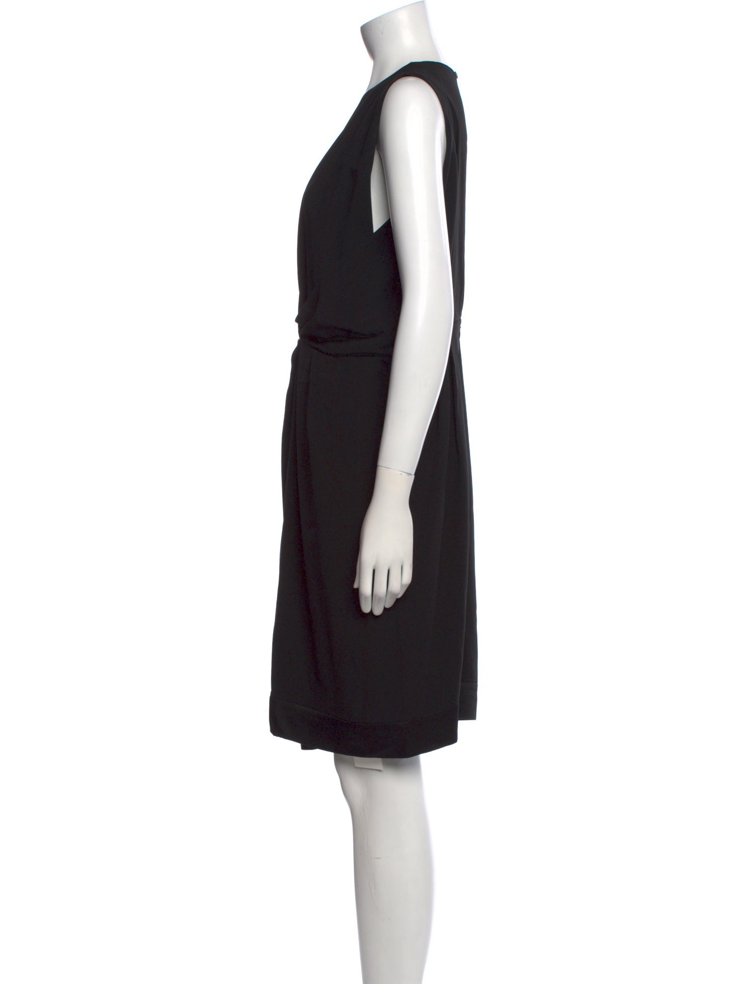 Dries Van Noten V-Neck Knee-Length Dress