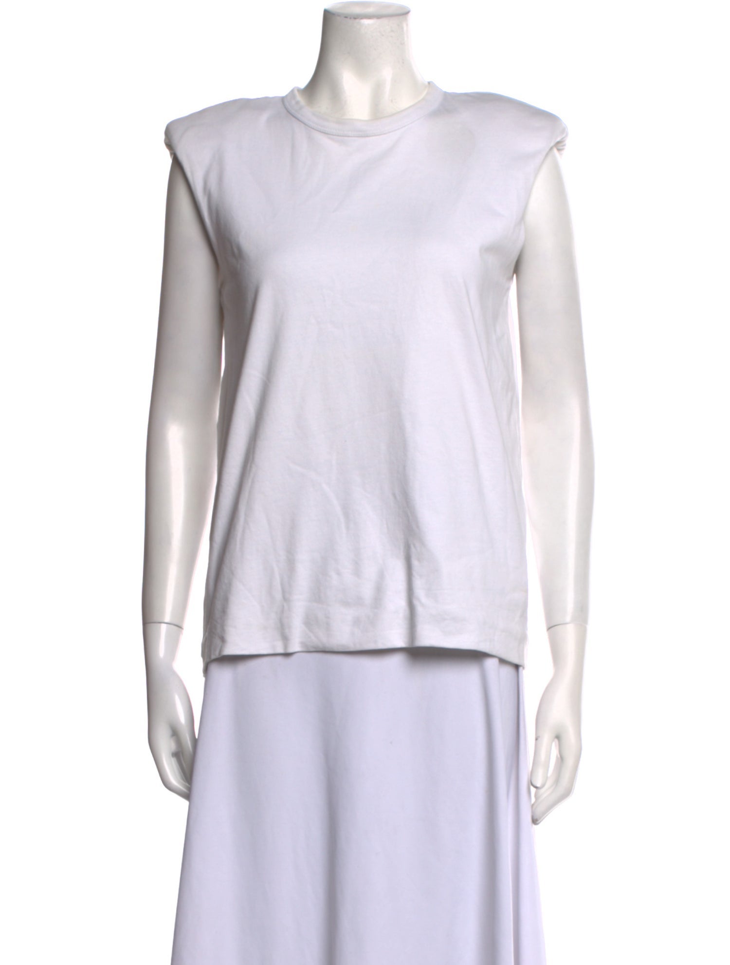 Dries Van Noten Crew Neck Sleeveless Top