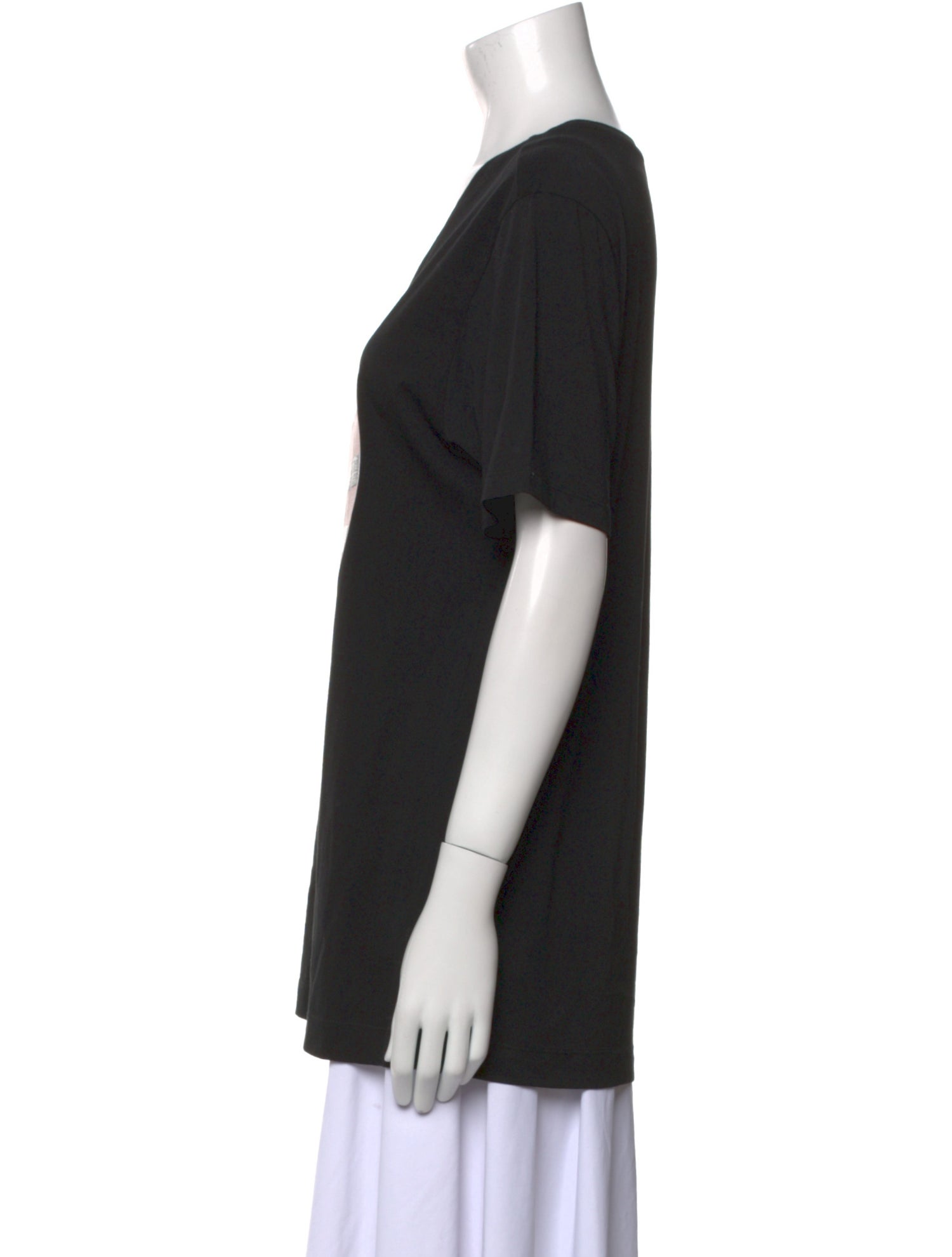 Dries Van Noten Graphic Print Scoop Neck T-Shirt