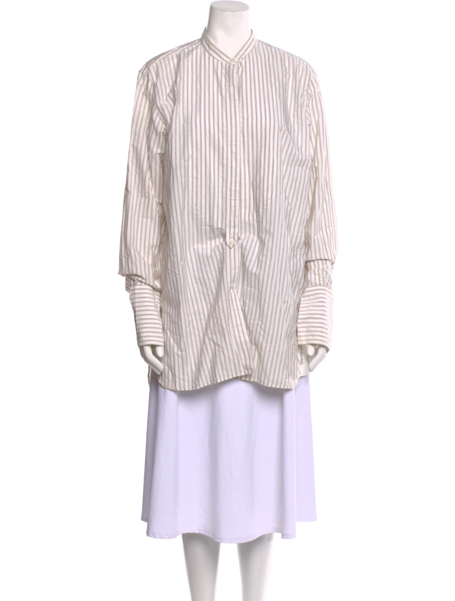 Dries Van Noten Striped Long Sleeve Tunic