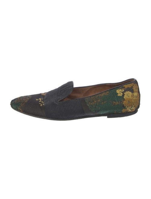 Dries Van Noten Printed Loafers