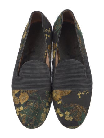 Dries Van Noten Printed Loafers