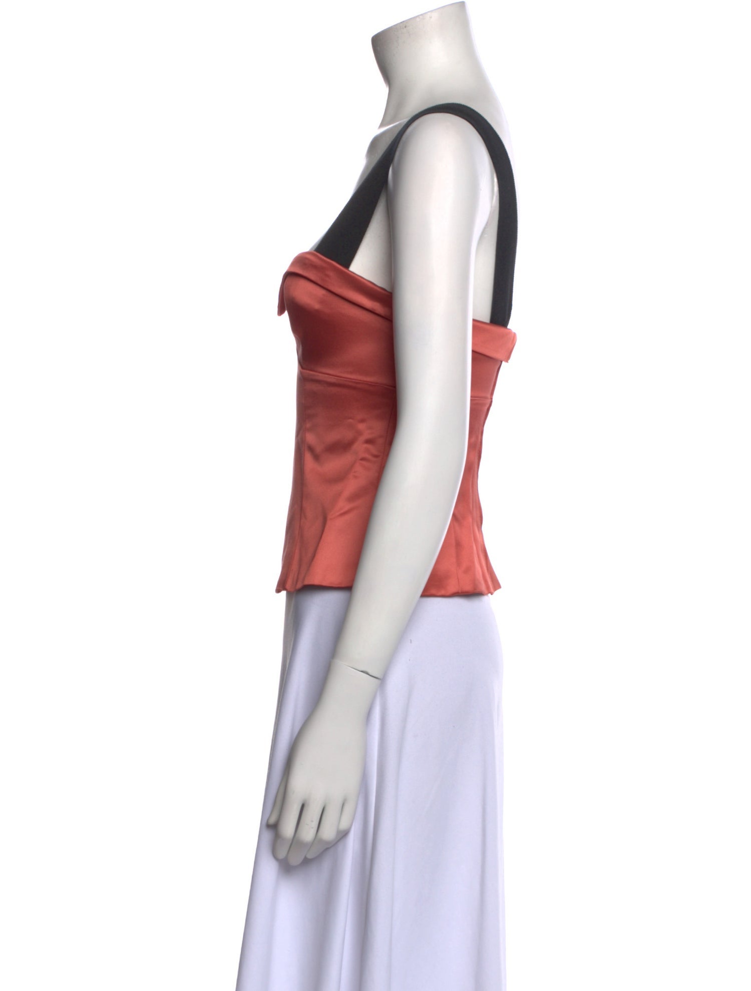 Dries Van Noten Square Neckline Sleeveless Crop Top