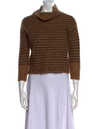 Dries Van Noten Alpaca Striped Sweater