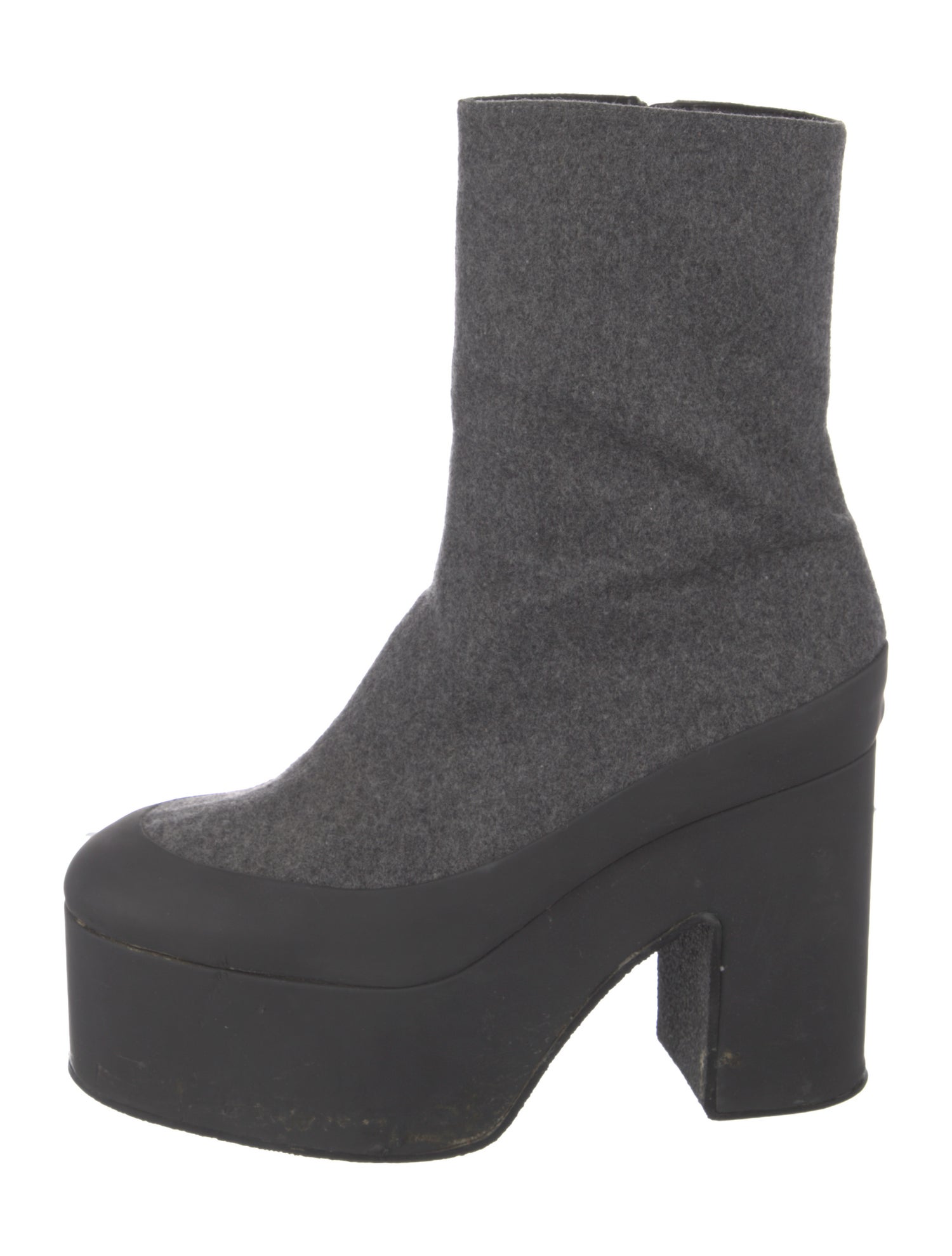 Dries Van Noten Wool Boots