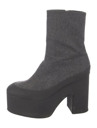 Dries Van Noten Wool Boots