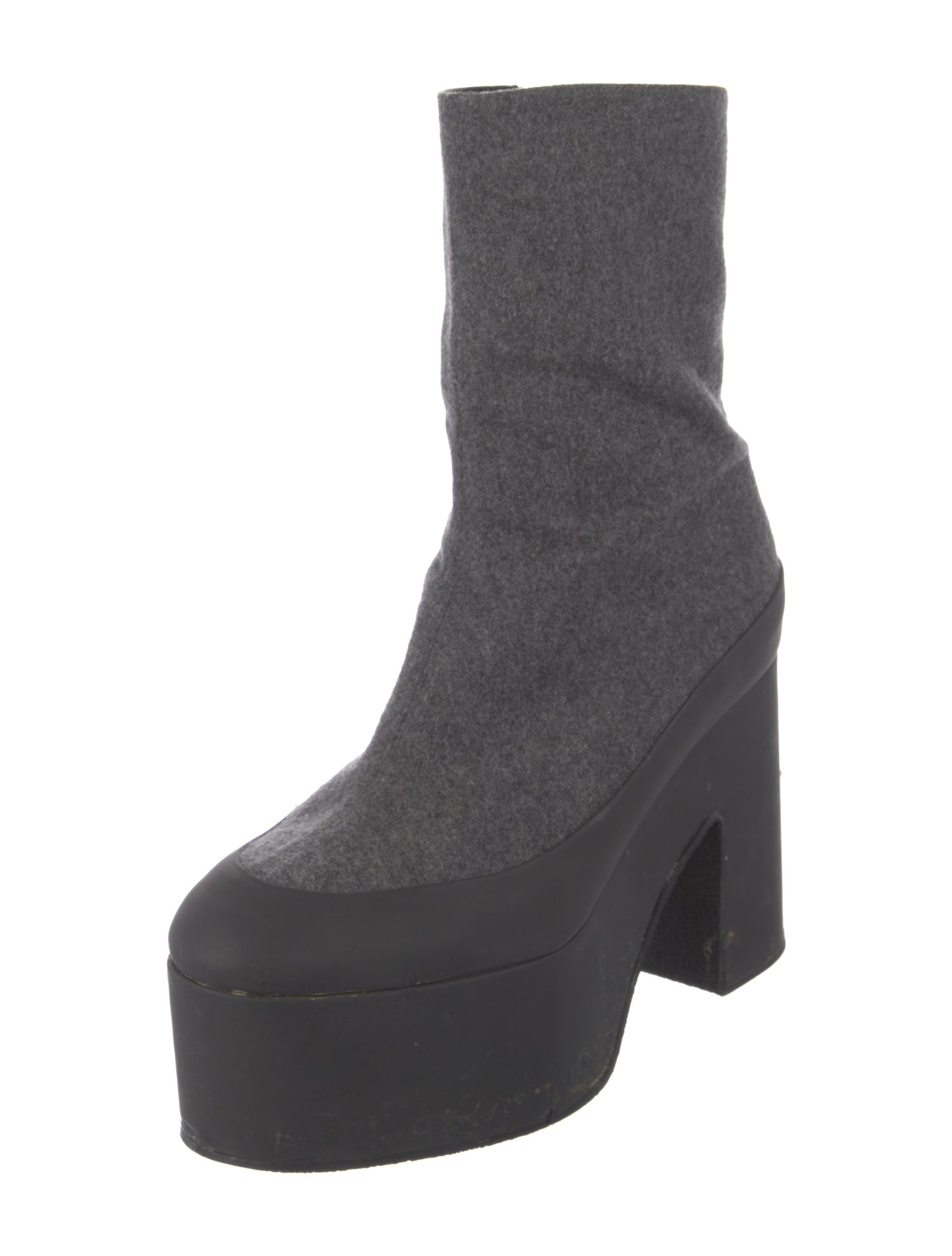 Dries Van Noten Wool Boots