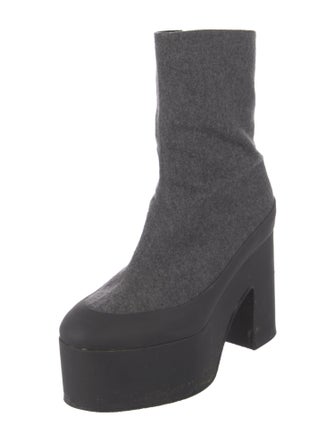 Dries Van Noten Wool Boots