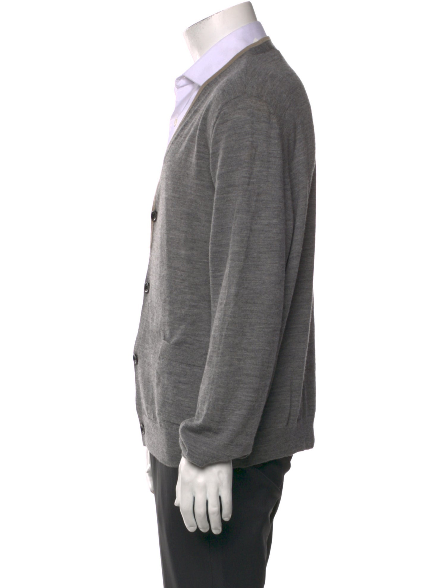 Dries Van Noten V-Neck Long Sleeve Cardigan