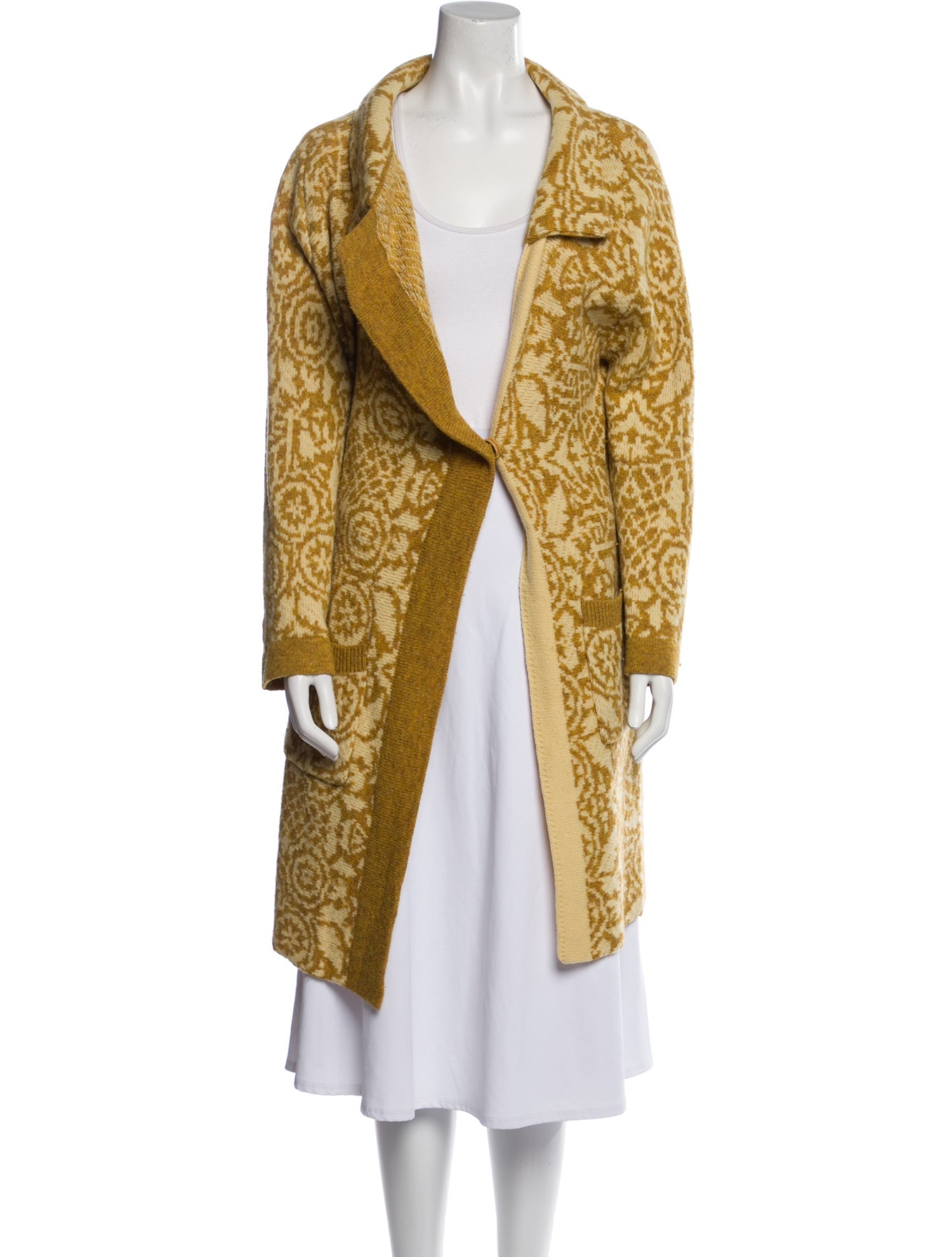 Dries Van Noten Wool Printed Sweater