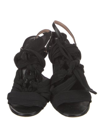 Dries Van Noten Canvas Sandals