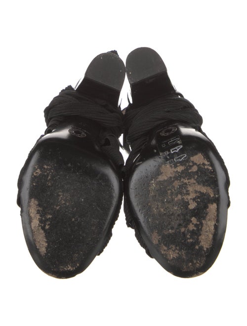 Dries Van Noten Canvas Sandals