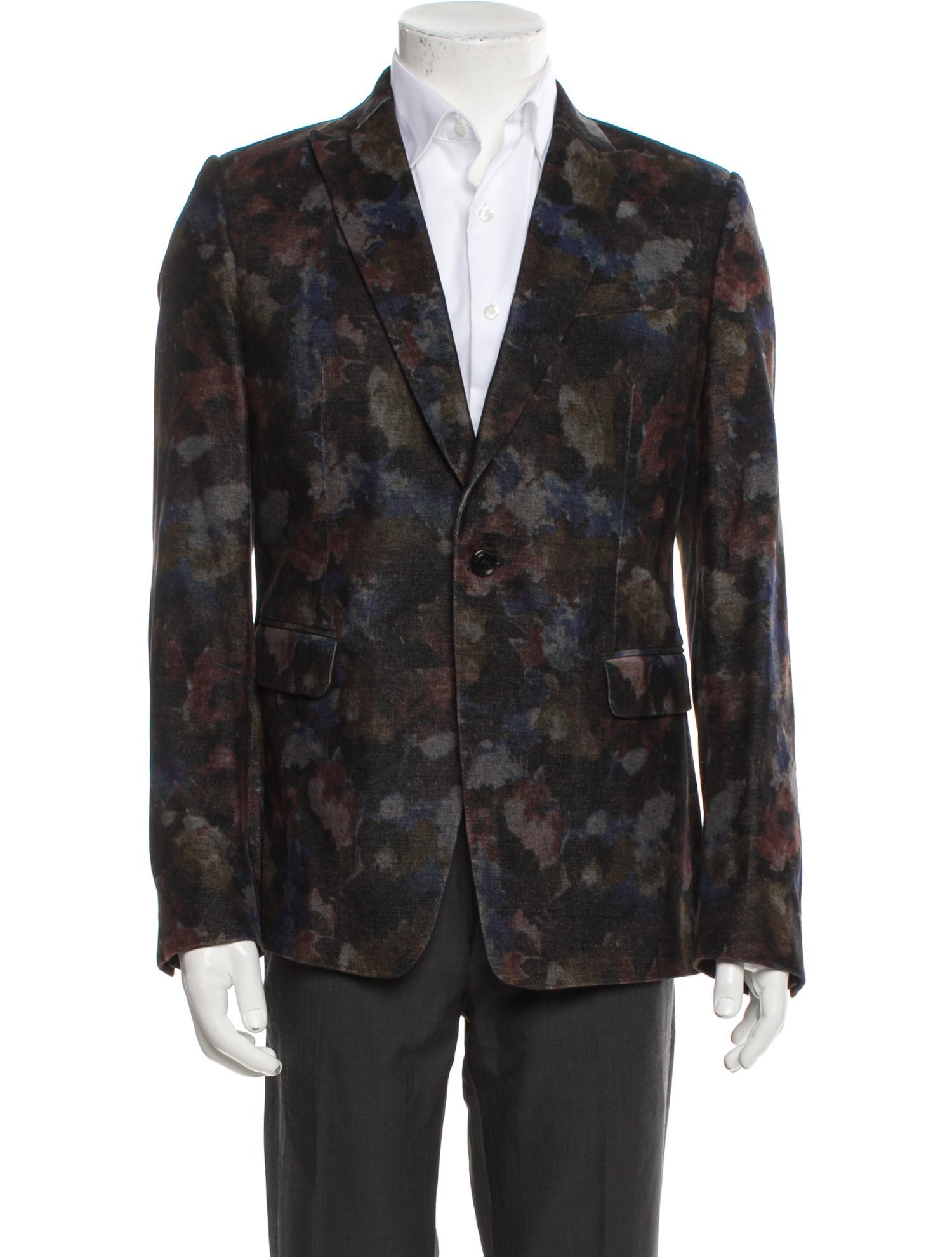 Dries Van Noten Printed Blazer