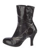 Dries Van Noten Leather Sock Boots
