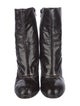 Dries Van Noten Leather Sock Boots