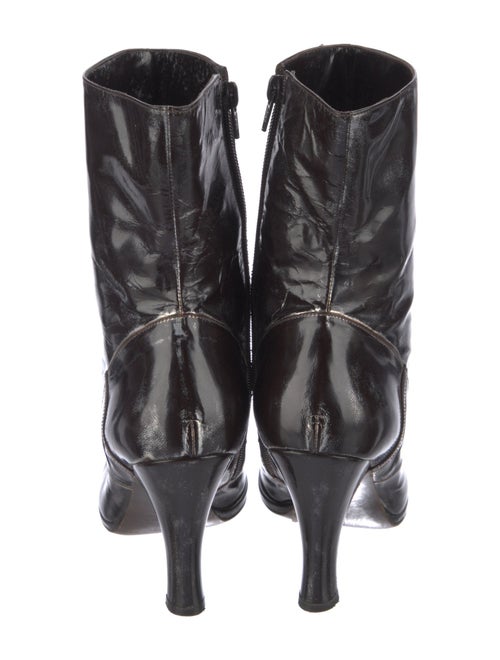 Dries Van Noten Leather Sock Boots