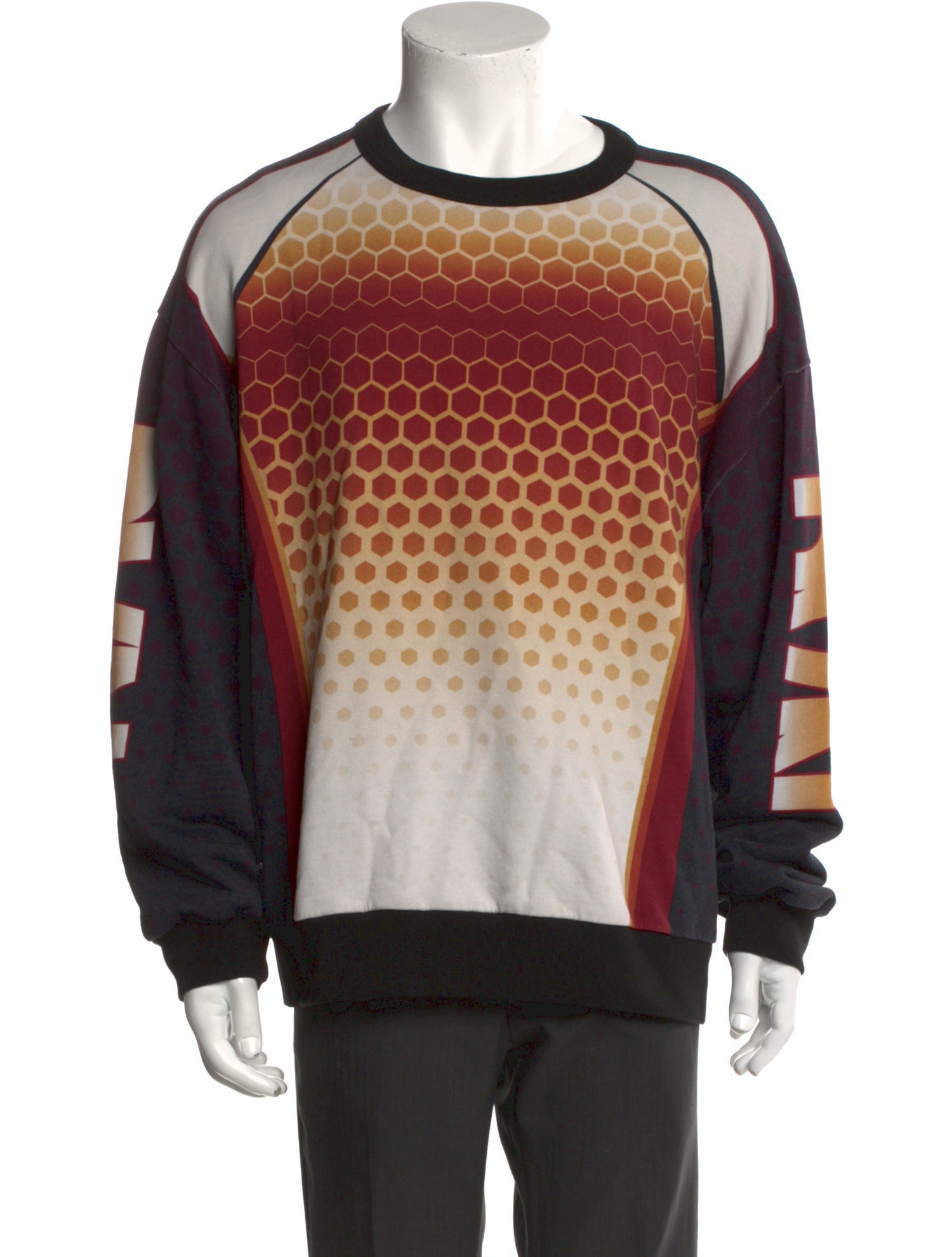 Dries Van Noten Graphic Print Crew Neck Sweatshirt