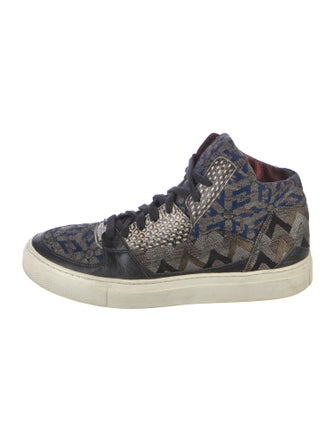 Dries Van Noten Printed Sneakers