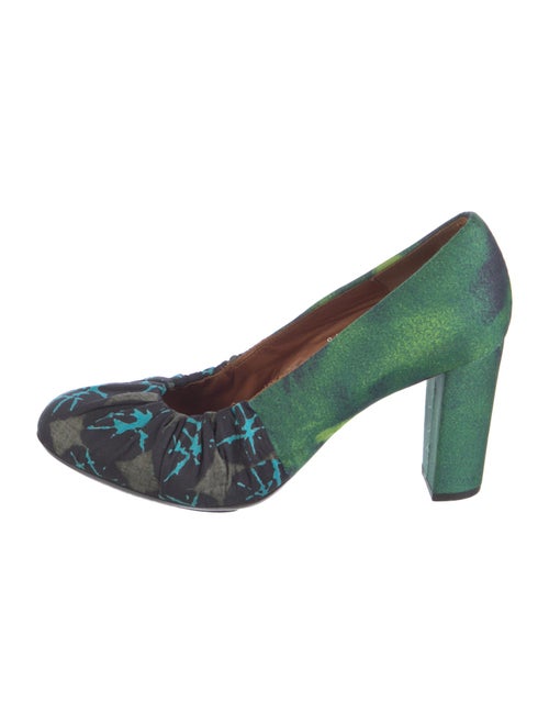 Dries Van Noten Printed Pumps