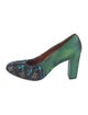 Dries Van Noten Printed Pumps