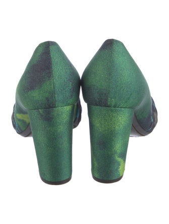 Dries Van Noten Printed Pumps