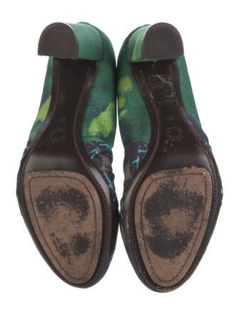 Dries Van Noten Printed Pumps