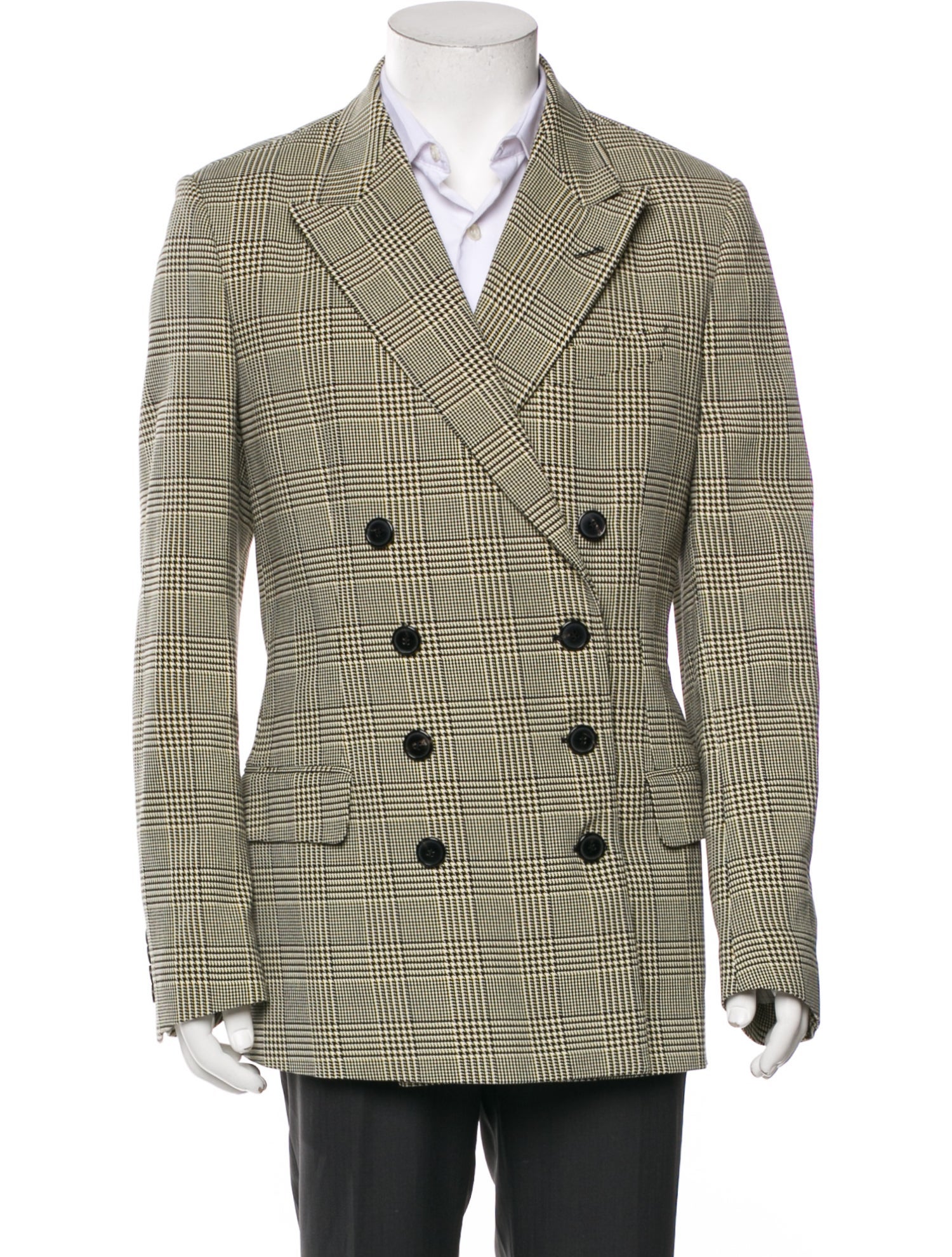 Dries Van Noten Houndstooth Print Blazer