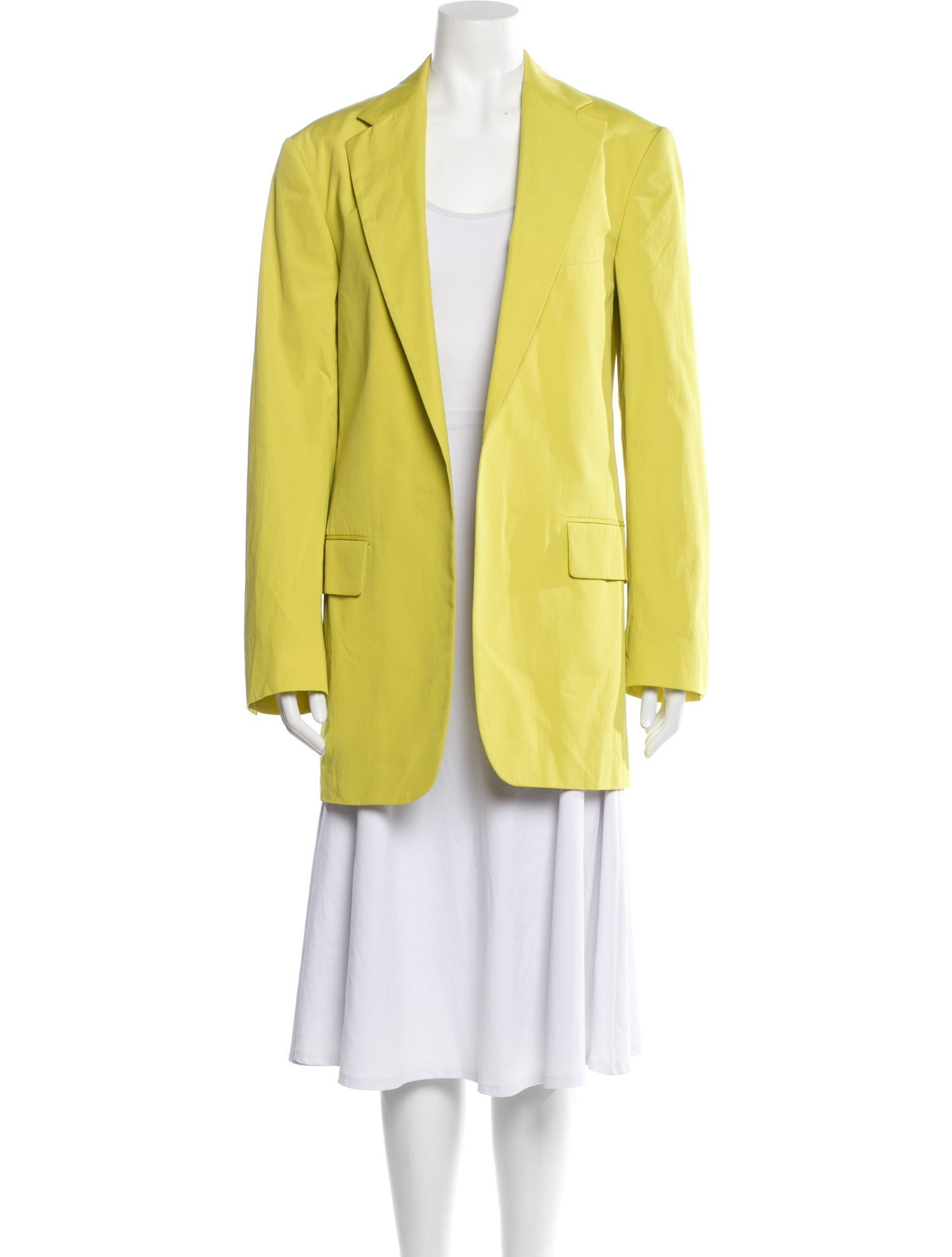Dries Van Noten Blazer w/ Tags Yellow Jackets, Clothing