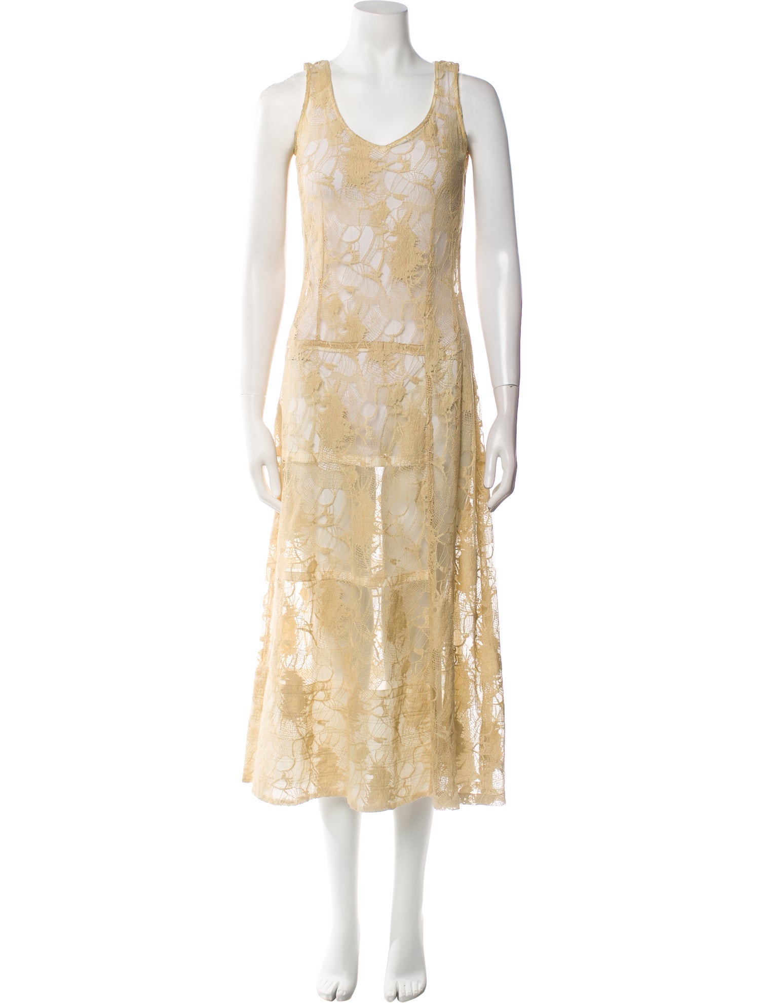 Dries Van Noten Vintage Midi Length Dress