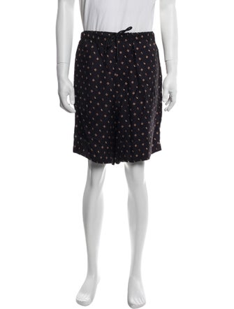 Dries Van Noten Printed Jogger Shorts