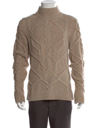 Dries Van Noten Lambswool Turtleneck Pullover