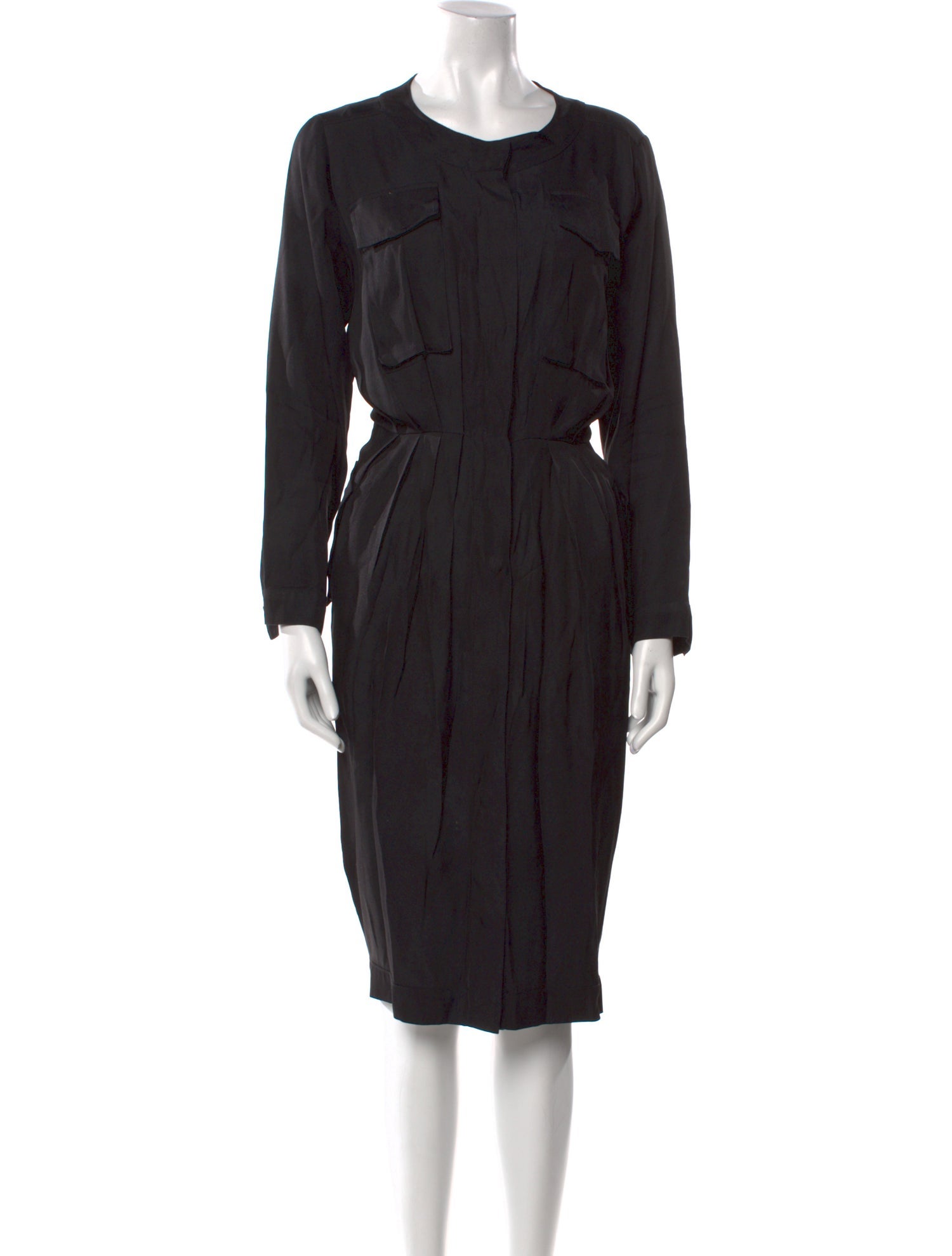 Dries Van Noten Silk Midi Length Dress