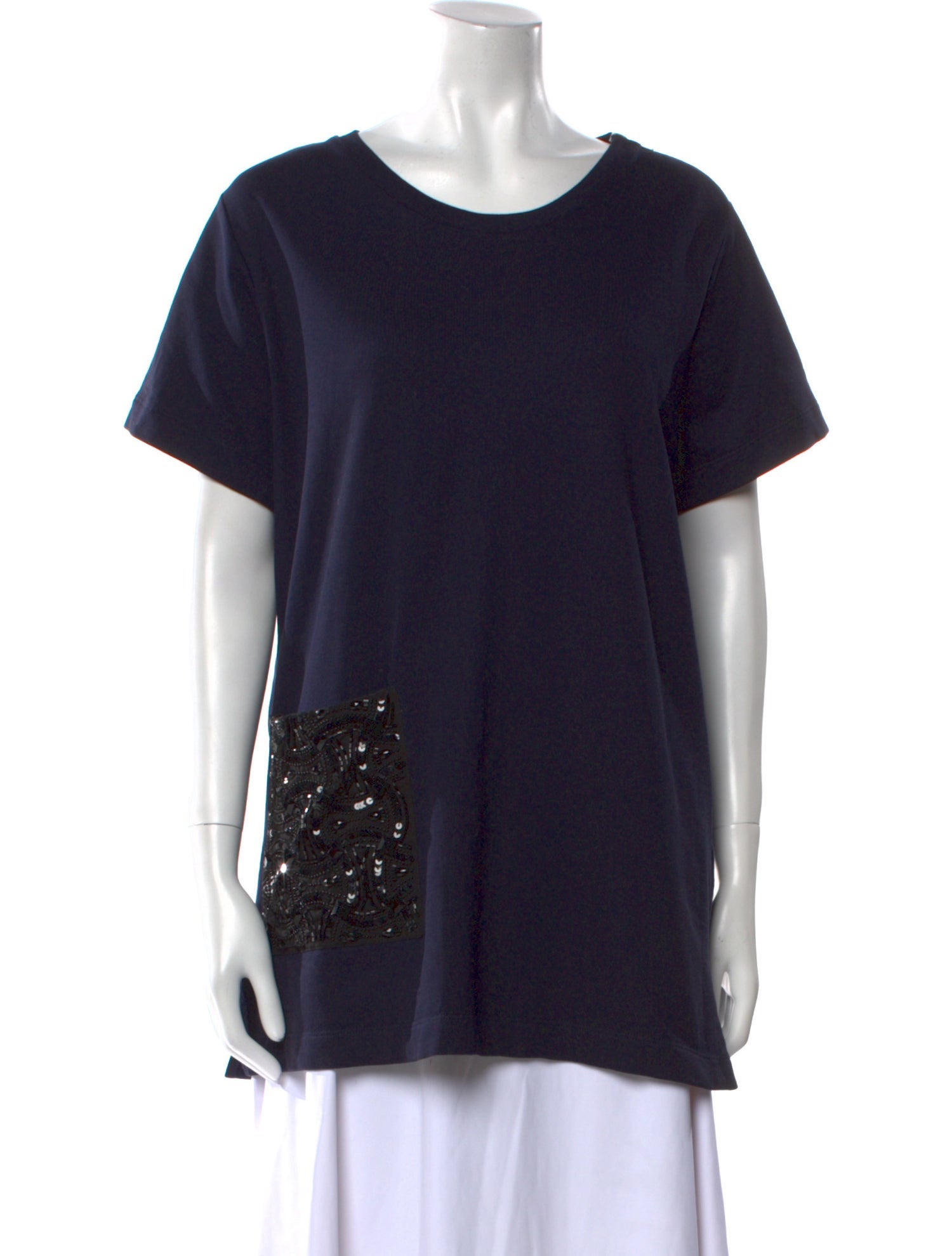 Dries Van Noten Scoop Neck Short Sleeve T-Shirt