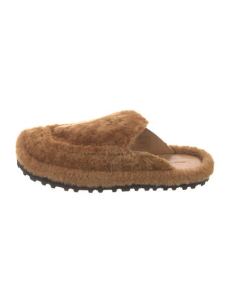 Dries Van Noten Shearling Mules