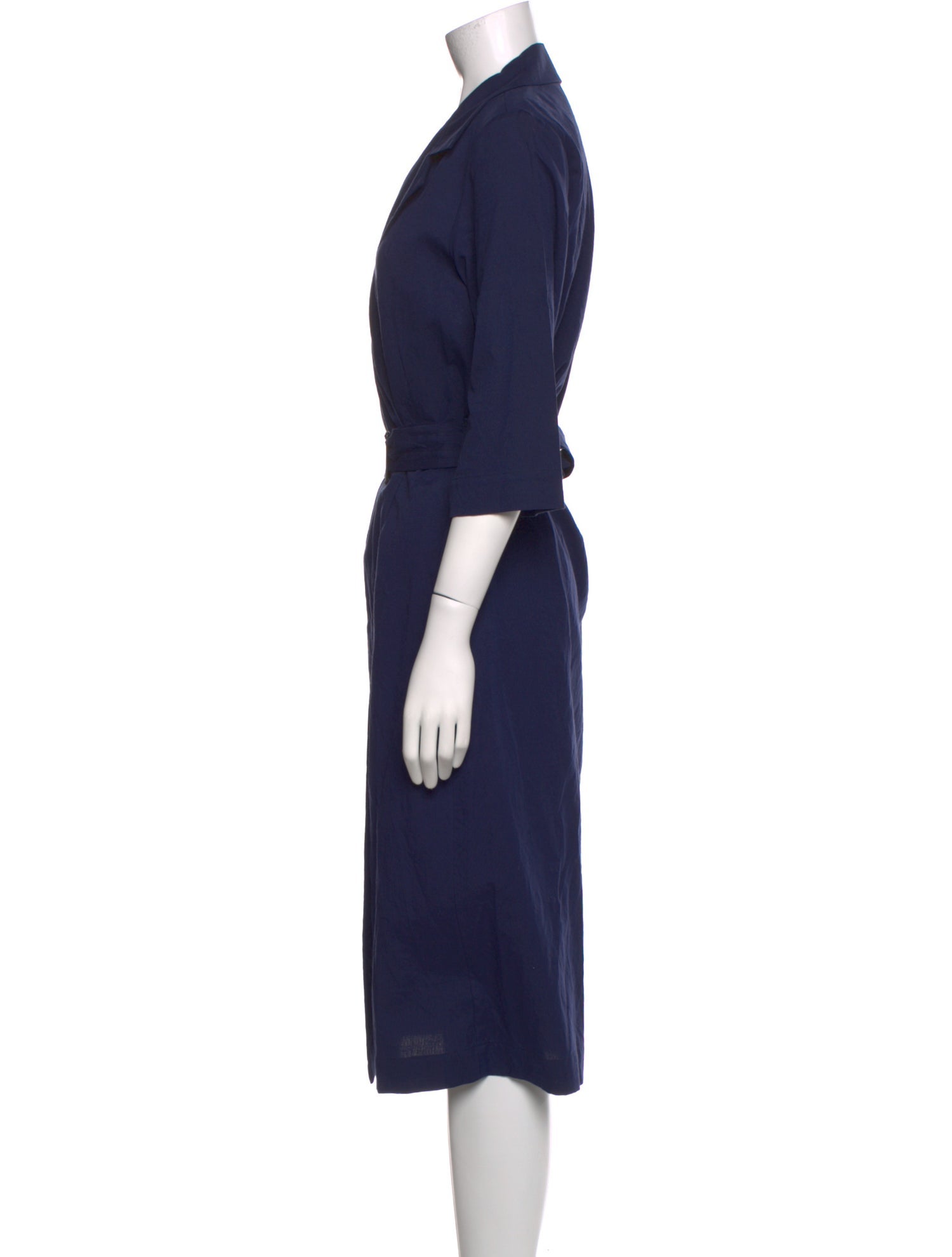 Dries Van Noten V-Neck Midi Length Dress