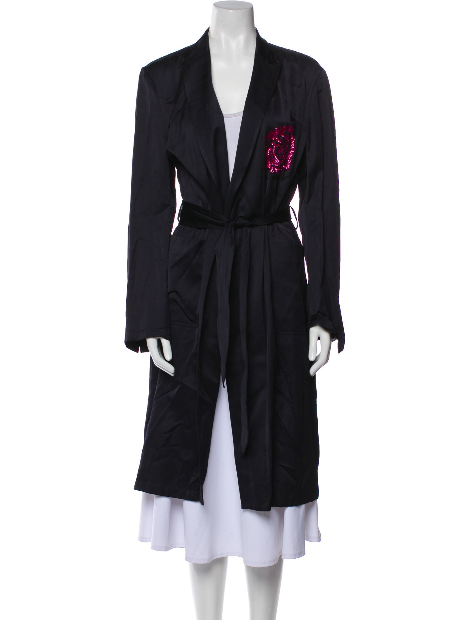 Dries Van Noten Graphic Print Coat