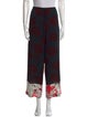 Dries Van Noten Printed Wide Leg Pants