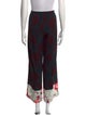 Dries Van Noten Printed Wide Leg Pants