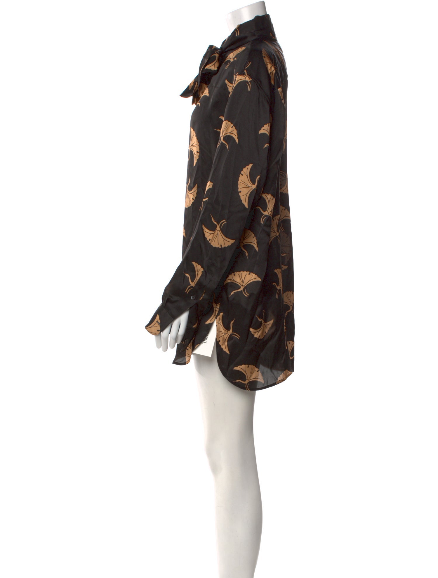 Dries Van Noten Silk Mini Dress