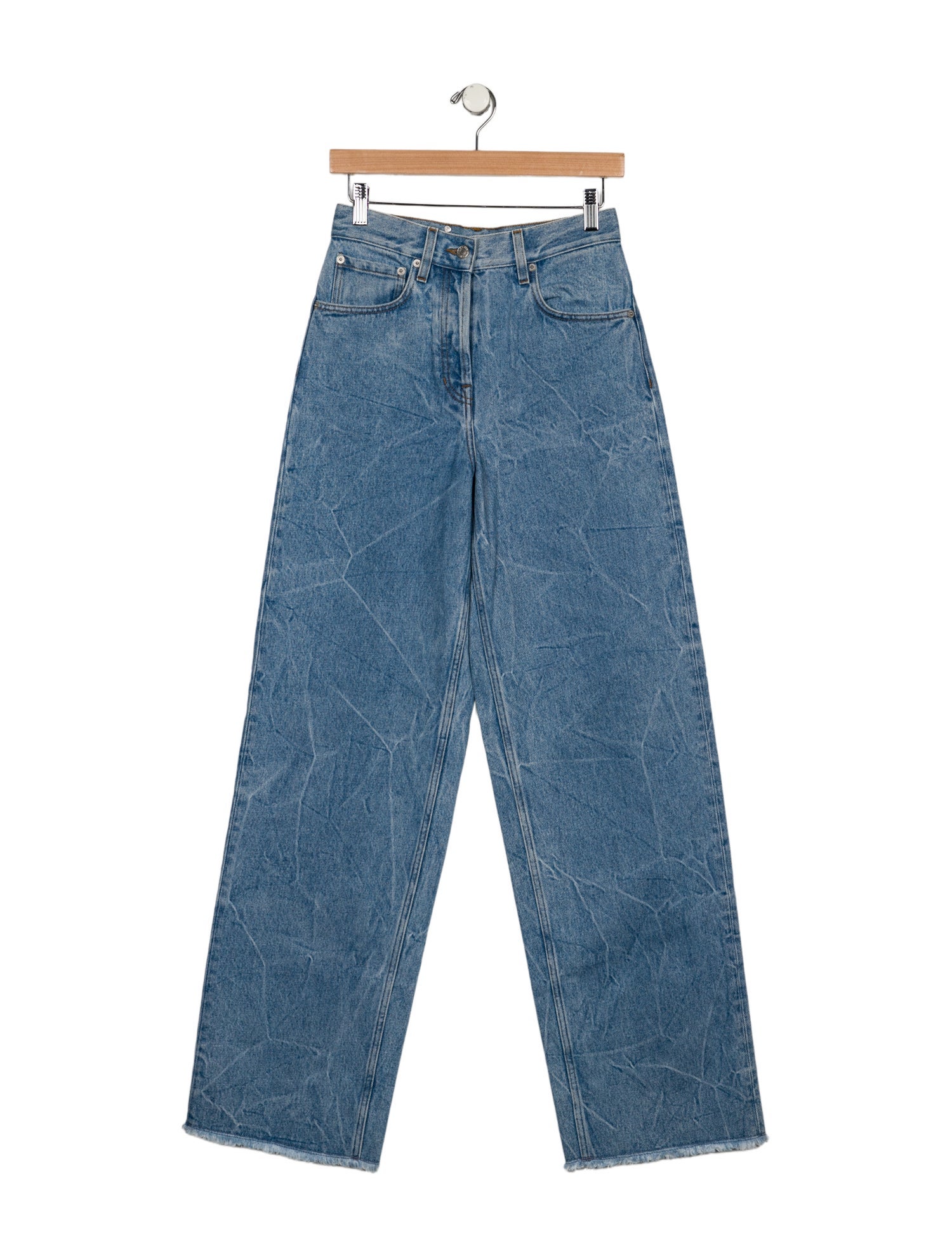 Dries Van Noten High-Rise Wide Leg Jeans w/ Tags
