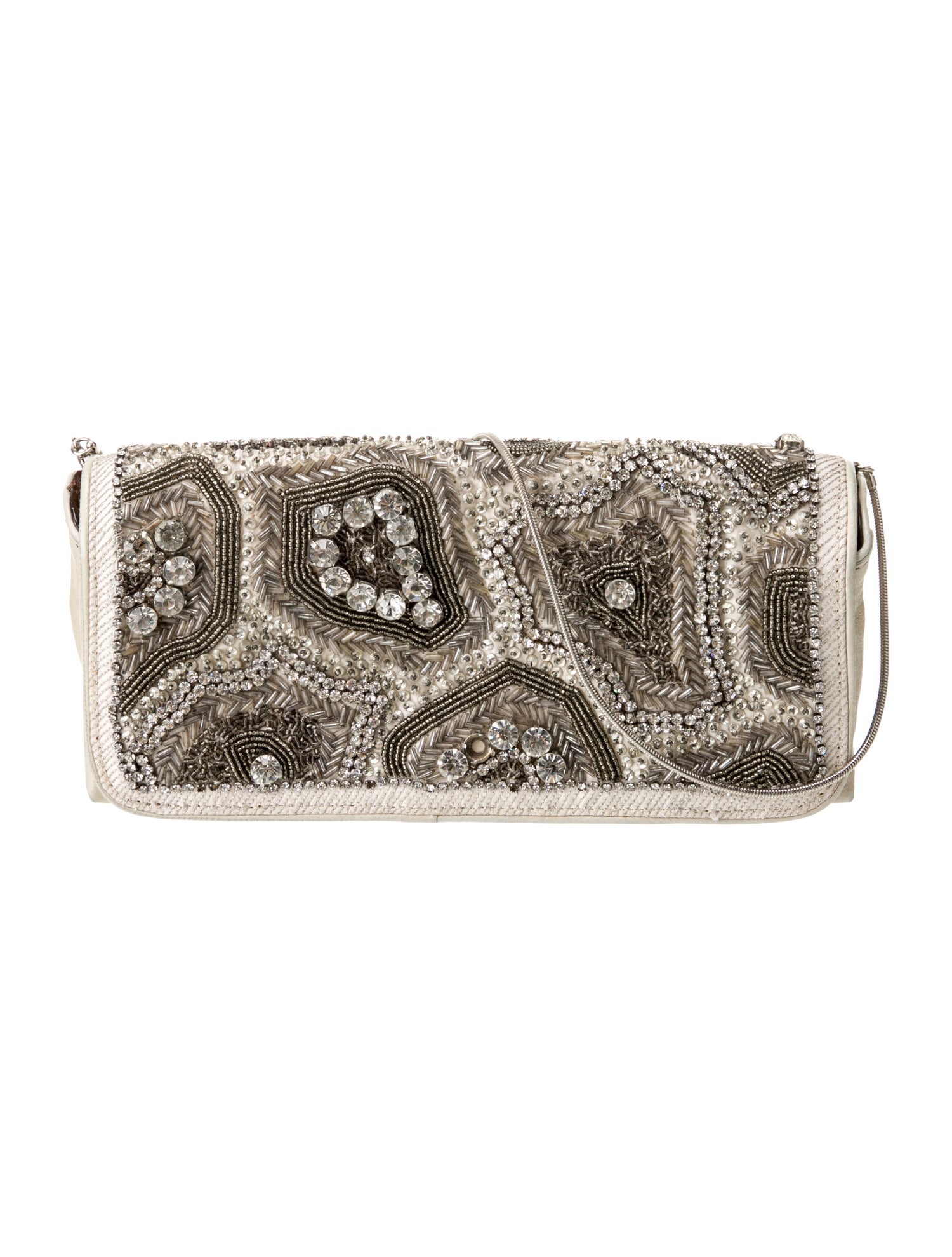 Dries Van Noten Leather Clutch