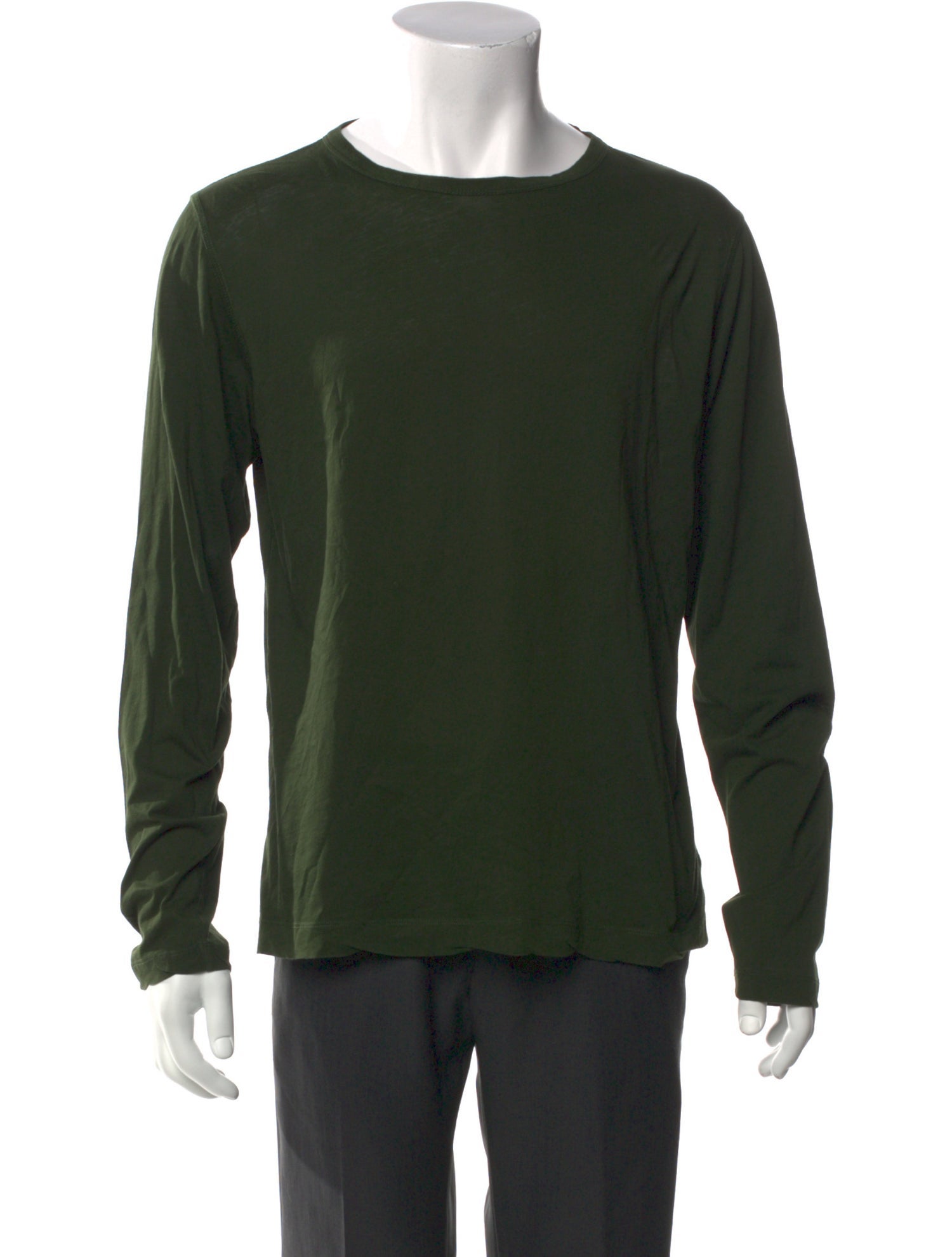 Dries Van Noten Crew Neck Long Sleeve T-Shirt