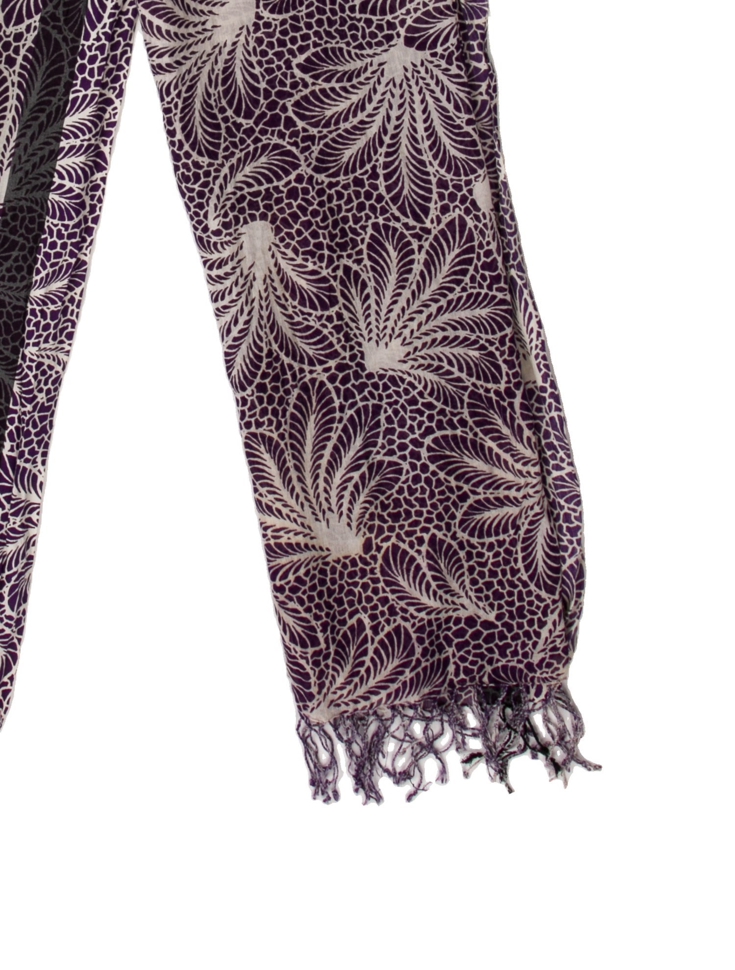 Dries Van Noten Floral Print Scarf