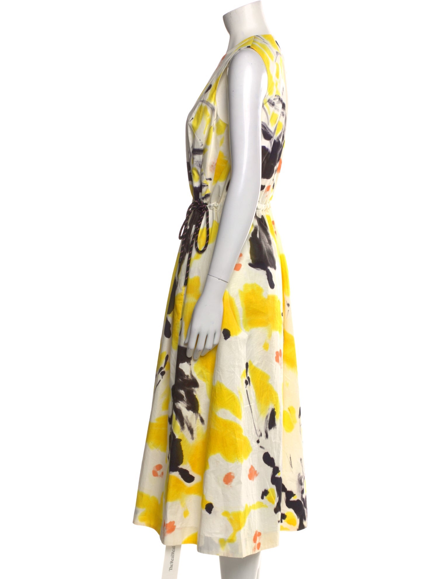 Dries Van Noten Printed Midi Length Dress