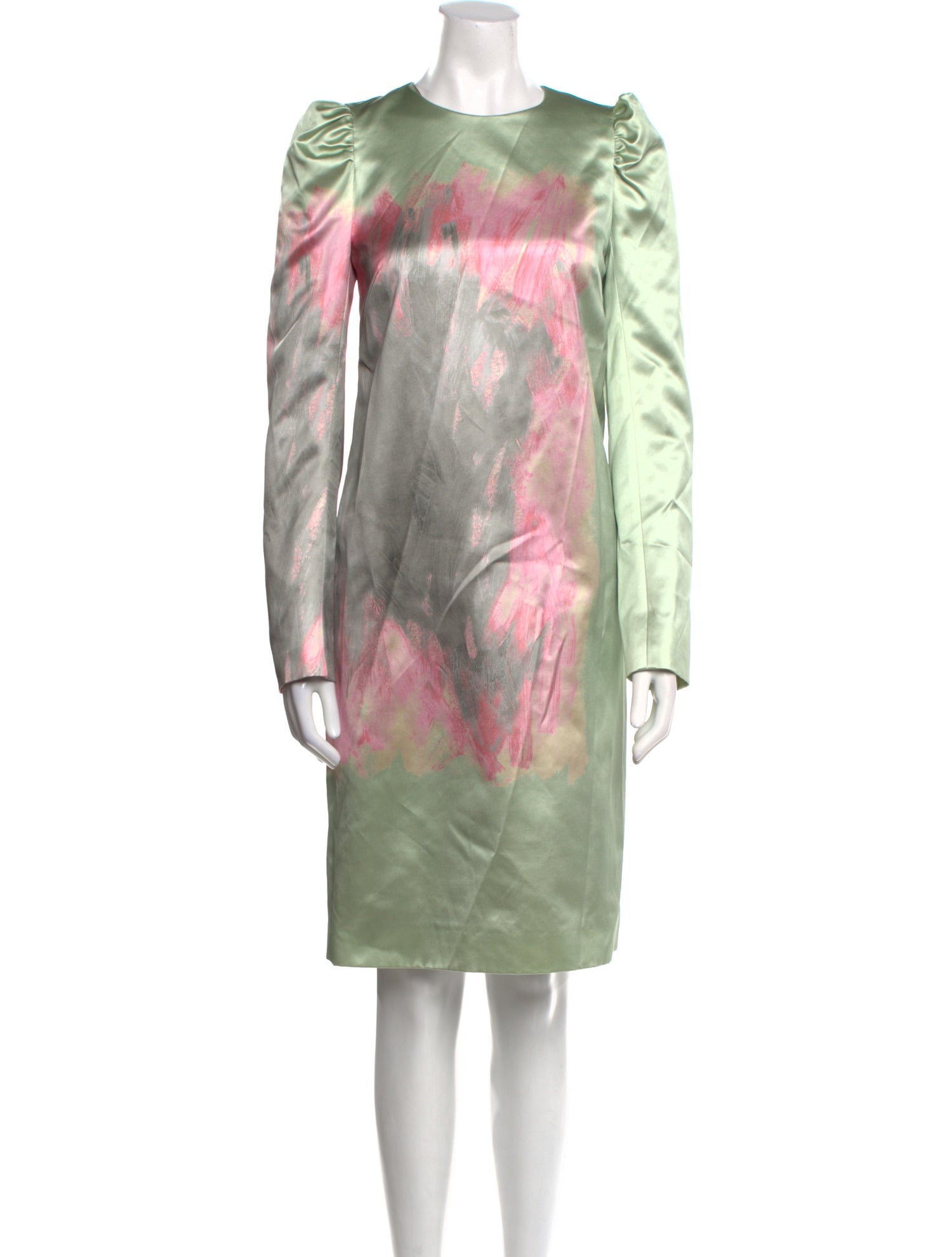 Dries Van Noten Printed Knee-Length Dress